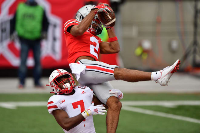 Ohio State wide receiver Chris Olave (Getty Images)