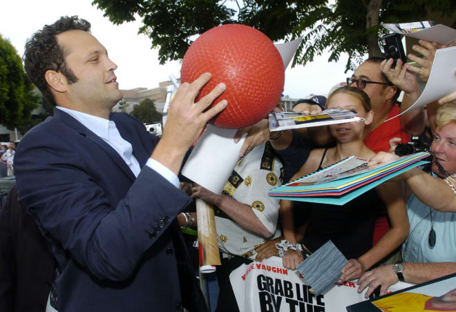 Dodgeball star Vince Vaughn