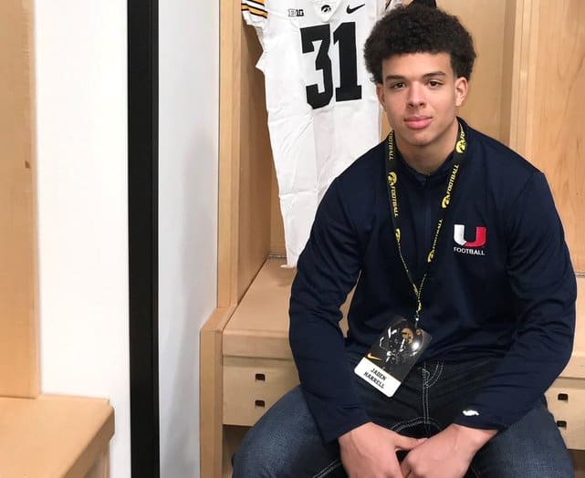 Class of 2021 in-state linebacker Jaden Harrell added an offer from the Hawkeyes on Saturday.
