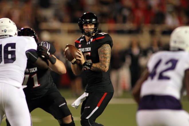 Nic Shimonek's 86.7 percent completion rate was the third-best ever for a Texas Tech QB in the Air Raid era.