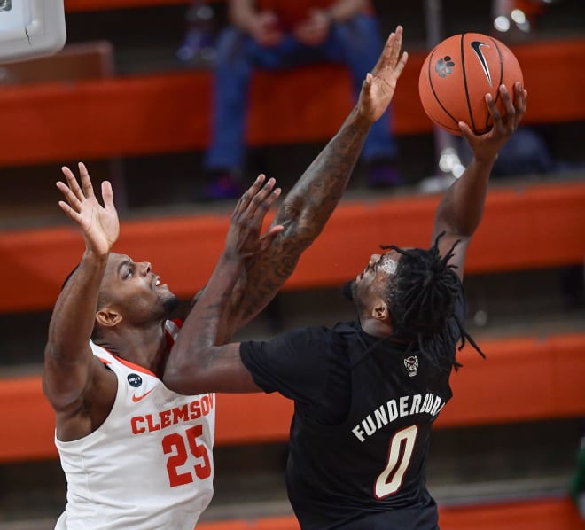 NC State Wolfpack basketball DJ Funderburk 