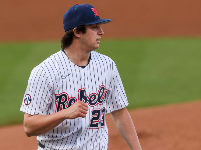 Ole Miss reliever Josh Mallitz focused on Tommy John recovery, not