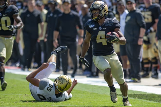 Rondale Moore continues his status as one of the NCAA leaders in receiving and all-purpose yardage categories.