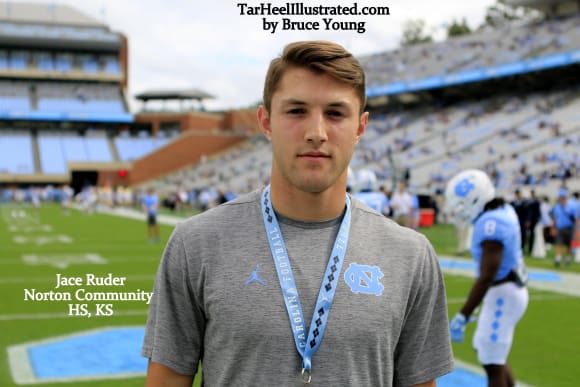 4-Star QB Jace Ruder was in Chapel Hill this past weekend and THI caught up with him to see how things went.