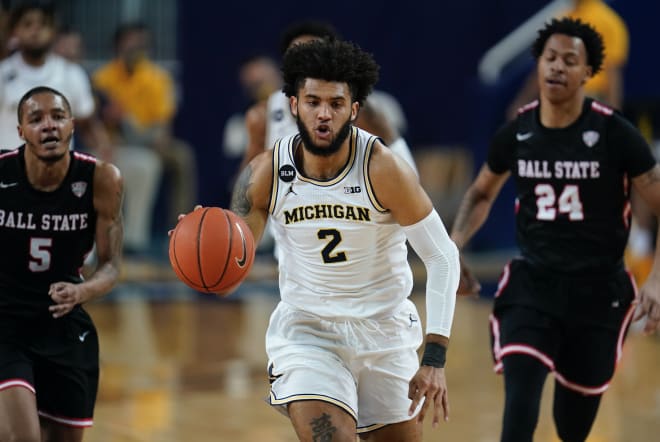 Michigan Wolverines basketball F Isaiah Livers