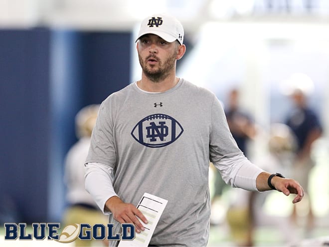 Notre Dame Fighting Irish football offensive coordinator Tommy Rees
