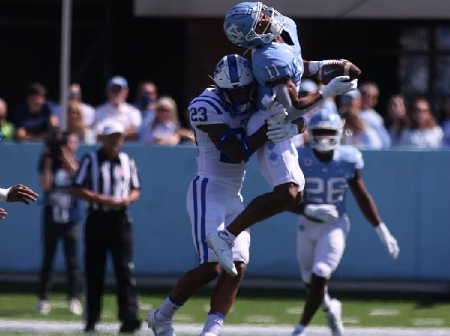 Josh Downs has missed the last two games, so getting the Heels healthy is part of the bye week plan.