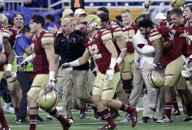 Boston College Football Holds Annual Senior Banquet - Boston