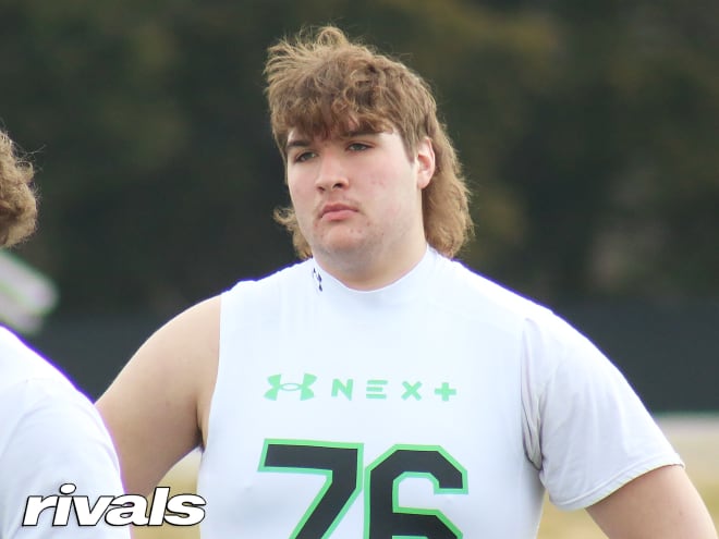 Four-star offensive tackle Ben Roebuck visited Wisconsin on Saturday. 