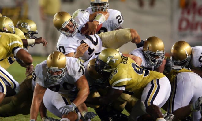 This will be Notre Dame's first visit to Georgia Tech since 2006 when QB Brady Quinn and Co. escaped with a 14-10 victory.