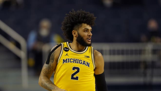 Michigan Wolverines basketball's Isaiah Livers was taken by the Detroit Pistons at No. 42 overall in the 2021 NBA Draft.