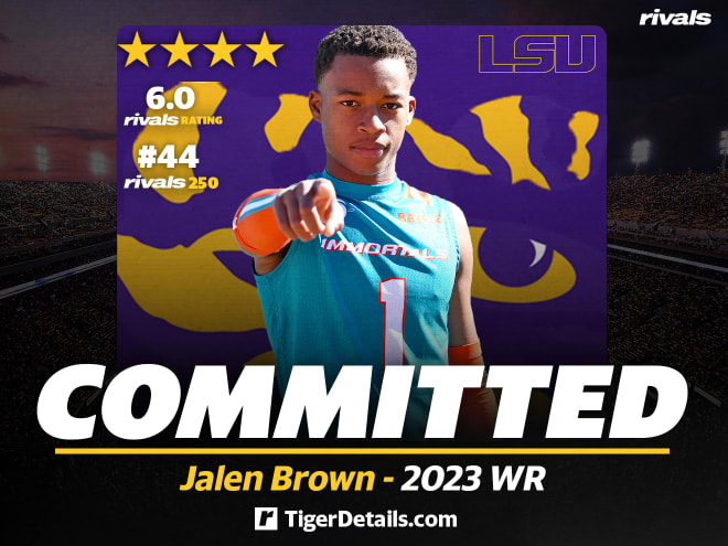 Jalen Brown, LSU, Wide Receiver