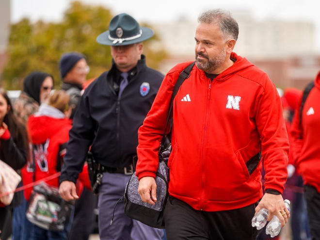 Nebraska football coach Matt Rhule