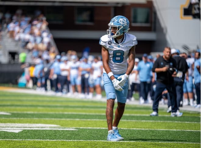 UNC RS freshman Kobe Paysour exploded onto the scene Saturday helping the Tar Heels inexperienced WR room prosper.