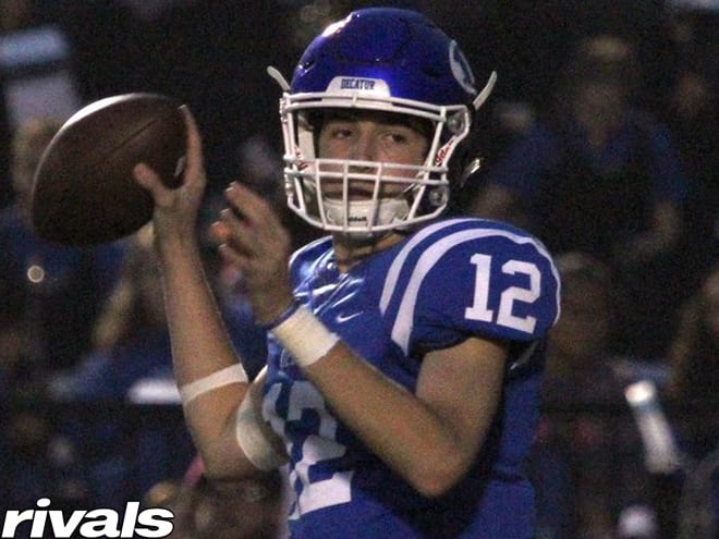 Decatur (TX) quarterback Roman Fuller committed to Tulsa back in June.