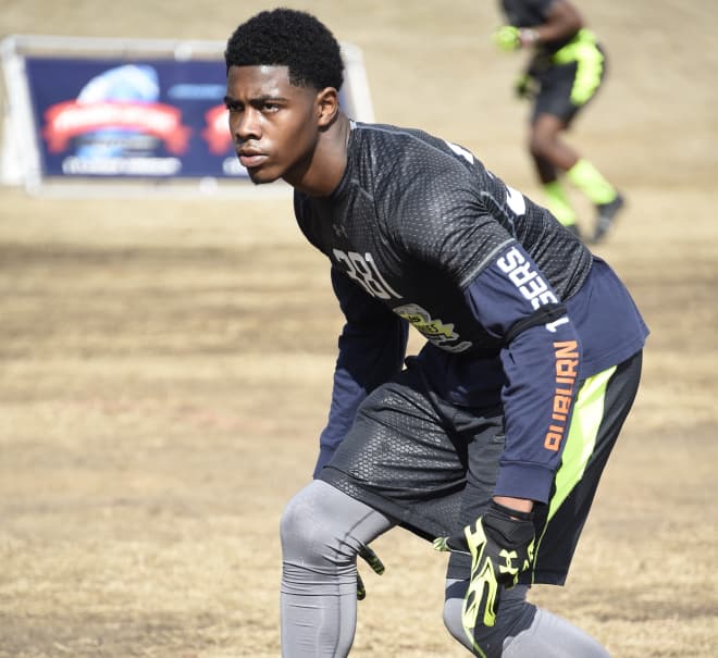 Safety Carlito Gonzalez, an Auburn commitment, visited on Jan. 30.