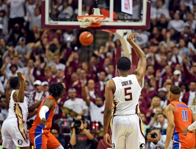 P.J. Savoy scored a game-high 20 points in the Seminoles' rout of Florida on Tuesday night.