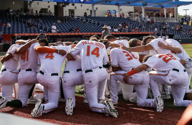 Hurricanes baseball season ends with 7-2 loss in Regionals to