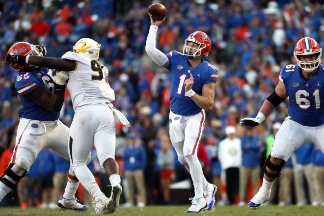 Florida quarterback Kyle Trask. 