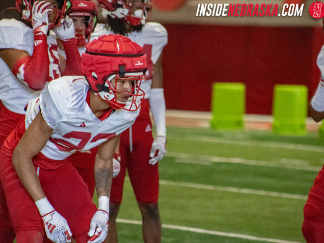 Nebraska football cornerback Blye Hill, an FCS transfer addition this offseason, is making a move in the CB2 race