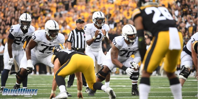 Penn State Nittany Lions football quarterback Ta'Quan Roberson saw the most action of his three-season career with the Nittany Lions against Iowa.