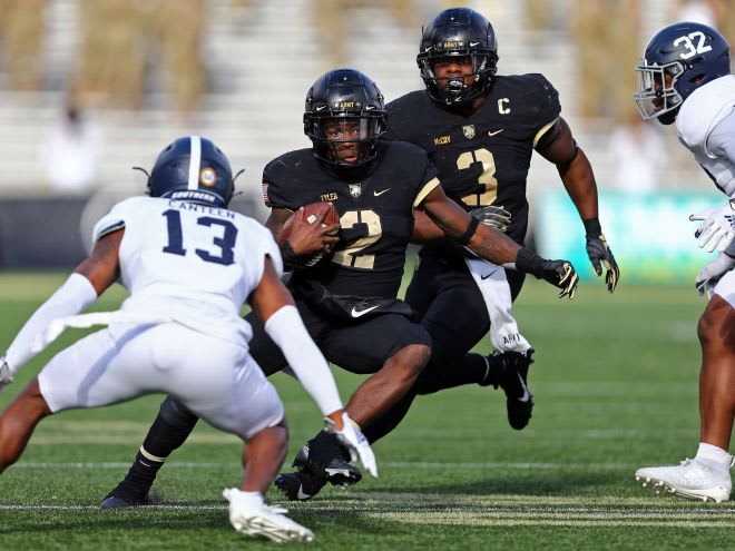 Quarterback Tyhier Tyler in action against Georgia Southern defense