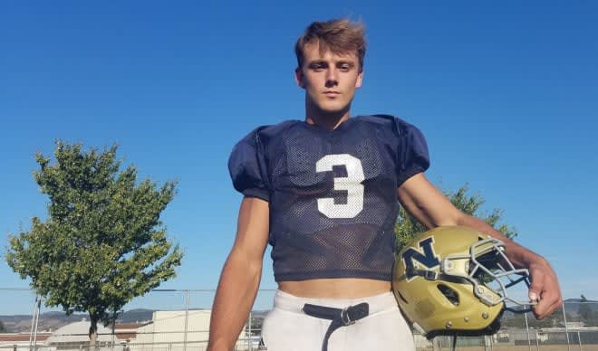 Brock Bowers during his high school career at Napa High School.