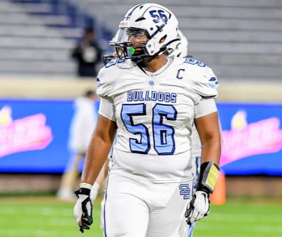 Four-star DT Christian Evans had a great time during his OV to Virginia this past weekend.