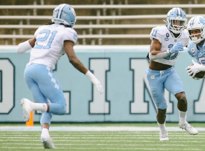 Dontavius Nash learned a lot as a true freshman last season, but after a big spring, could factor in UNC's rotation this fall.