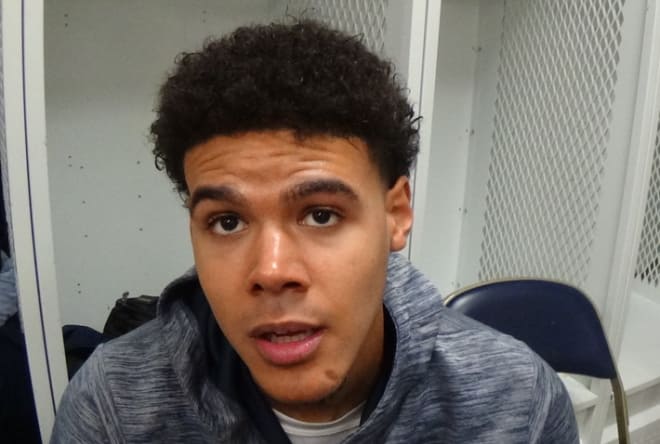 Cam Johnson and some of the Tar Heels discuss their 25-point victory at Pittsburgh on Saturday.