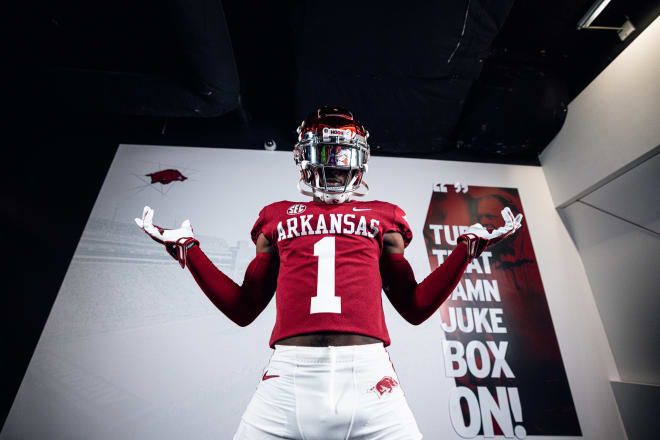 Noreel White, a four-star defensive back from Mississippi, committed to Arkansas on Monday. 