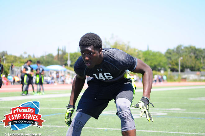 Rivals100 athlete recruit Greg Johnson pulled the trigger early and committed to Arizona