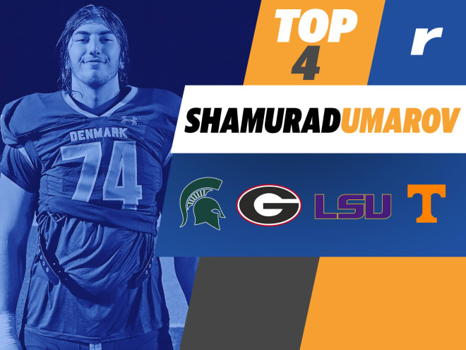 SEC and Big Ten represented on Shamurad Umarov's top schools list