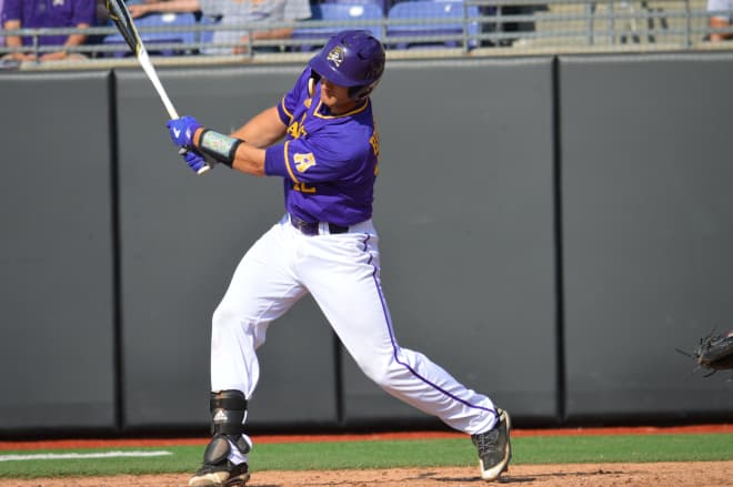 Spencer Brickhouse and ECU advance to the AAC Championship game after a 12-1 victory over Houston.