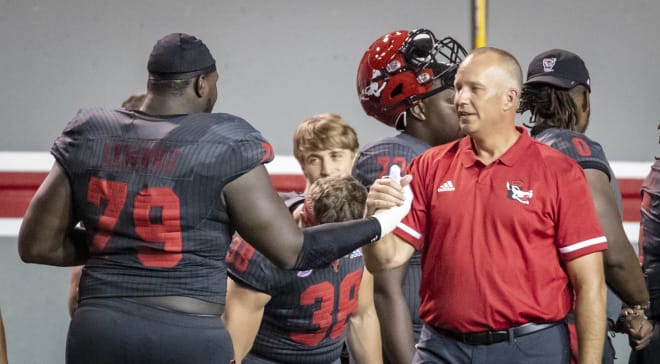 NC State Wolfpack football coach Dave Doeren on ESPN.