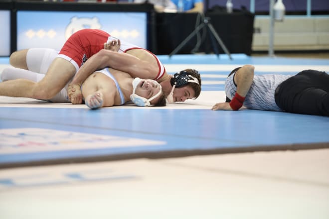 NC State Wolfpack wrestling 197-pounder Isaac Trumble 