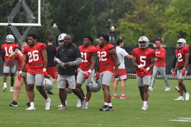 Ohio State rushed for 2,348 yards last season, headlined by Freshman All-American running back TreVeyon Henderson.