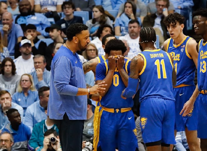 Former North Carolina forward Jason Capel (left) is currently an assistant coach at Pittsburgh