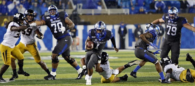 Lynn Bowden Jr. rushed for 204 yards and two touchdowns against Missouri.