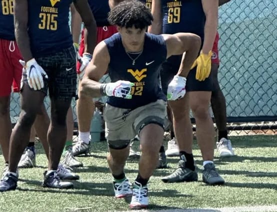 Collins impressed with his speed at another West Virginia football camp.