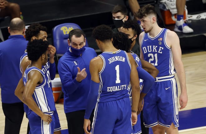 Mike Krzyzewski and the Duke Blue Devils