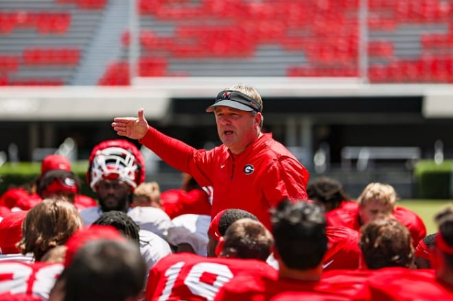Kirby Smart addressed the media via Zoom following Saturday's scrimmage.