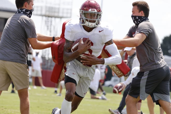 Alabama Crimson Tide receiver DeVonta Smith. Photo | Alabama Athletics 