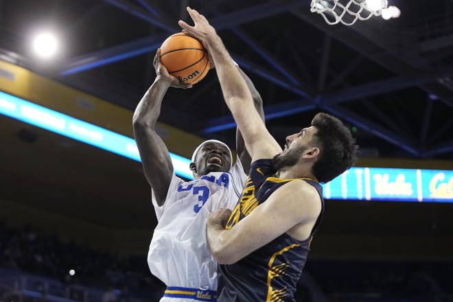 Cal defeated UCLA, 66-57, Saturday night. 