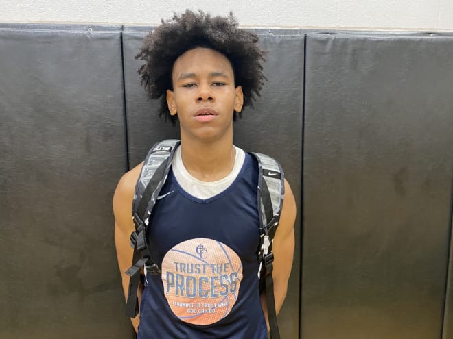 Matthews (N.C.) Carmel Christian junior guard Jaeden Mustaf is ranked No. 41 overall in the class of 2024 by Rivals.com.