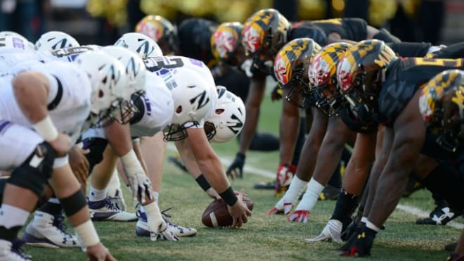 Northwestern is 2-0 all-time against Maryland.