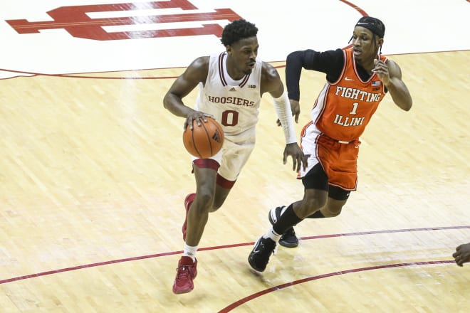 IU was outscored 40-21 in the second half en route to a 17-point loss to Illinois on Saturday. (IU Athletics)