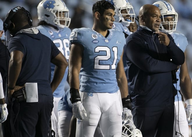 Chazz Surrtt's seven tackles & a sack earned him one of our 3 Stars from UNC's loss Friday, who got the other two?