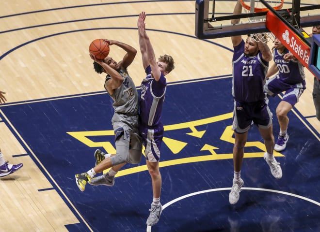 The West Virginia men's basketball team opened its four-game home stand with a win over Kansas State on Saturday.