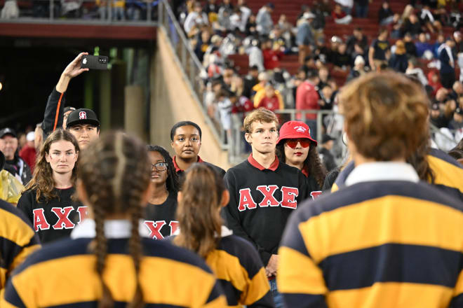 Stanford and Cal will now play for the Stanford Axe in the ACC. 